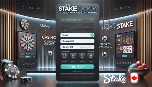 Stake Casino – Create a new Account