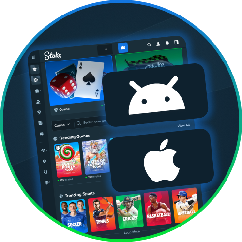 Enjoy smooth and lag-free gameplay with the highly optimized Stake mobile app.