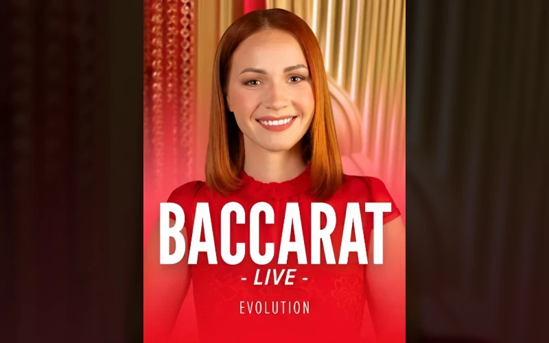 Play Evolution's Baccarat with Stake.